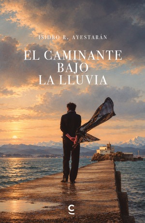 El caminante bajo la lluvia