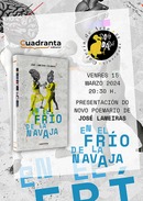 La novela "En el frío de la navaja" se presenta en sociedad